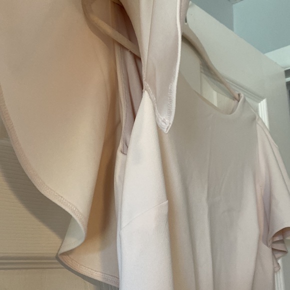 EUC Womens 10 Calvin Klein Midi Dress in pale pink, very beautiful - Picture 9 of 11